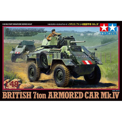 Tamiya 1/48 British 7ton Armored Car Mk.IV
