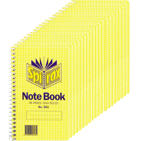 Spirax 561 Pocket Notebook 96pg (20pk)