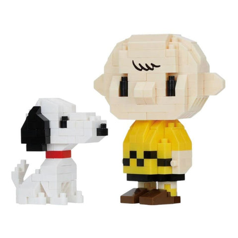 Nanoblock Peanuts Charlie Brown and Snoopy