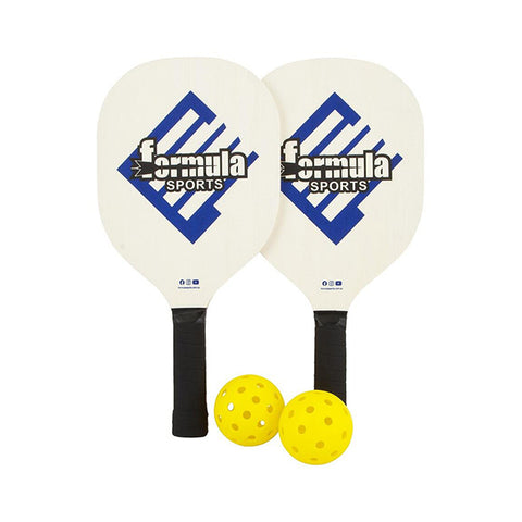 Formula Sports 4pc Pickleball Journey Paddle Ball Set Reusable Bag