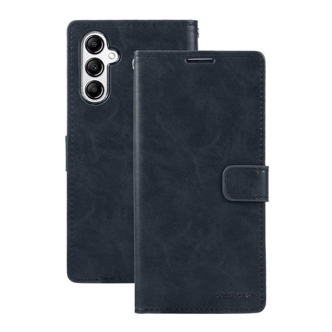 Goospery Bluemoon Diary for Samsung Galaxy A05S - Navy