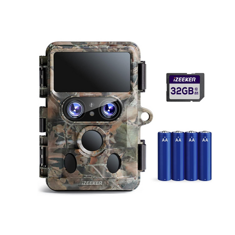 iZeeker IG600 4K Dual Lens Trail Camera