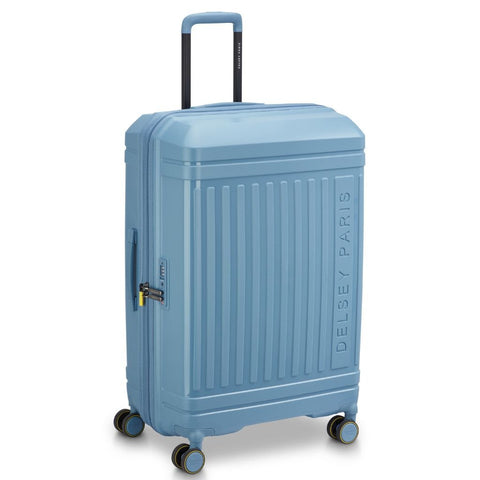 Delsey Lutece Lightweight EXP Large Suitcase - Blue