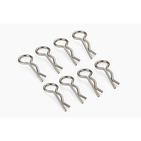 Atrek 1mm Body Pins 8Pcs - Silver