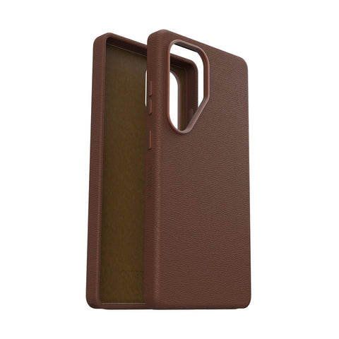 OtterBox Symmetry Cactus Leather for Samsung Galaxy S25 Ultra - Rich Adobe
