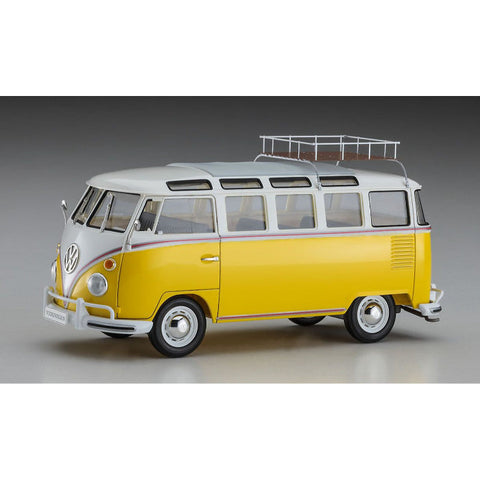 Hasegawa 1/24 Volkswagen Type 2 Micro Bus with Roof Carrier