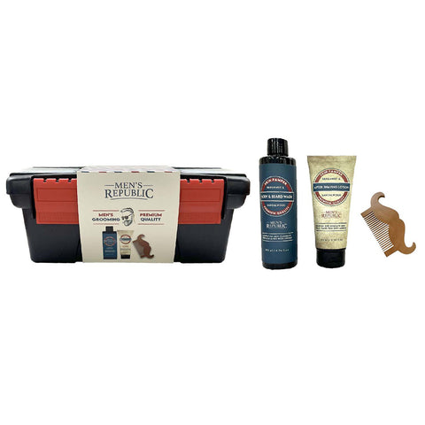Men's Republic Grooming Tool Set 4-Pieces