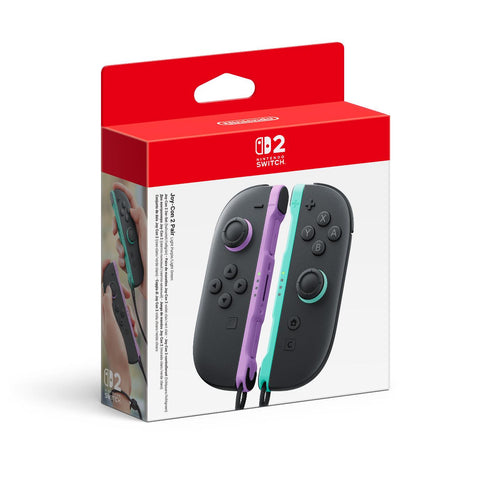 Nintendo Switch 2 Joy-Con 2 Pair - Light (Purple/Green)