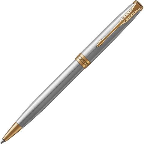 Parker Sonnet Ballpoint Pen - Stainless Steel Gold