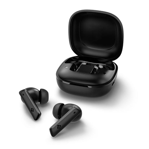 Spigen SPIGEN AUDIO Advanced Noise Cancellation Pro in-Ear Earbuds SA-TW P20 Earphone (Black)
