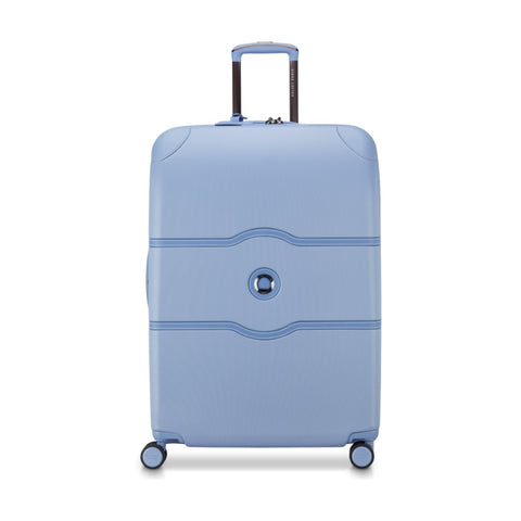 Delsey Chatelet Air 2.0 Checked-In Luggage Suitcase W/ TSA Lock Light Blue 76 cm