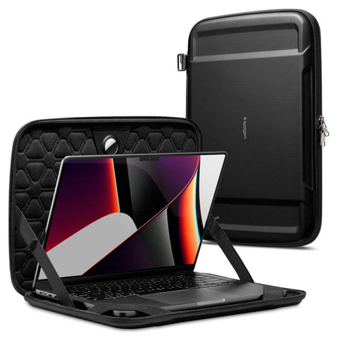 Spigen MacBook Pro 14" 2026/2025/2024/2023/2021 (M5/M4/M3/M2/M1/Pro/Max) Rugged Armor Pro Case (Black)