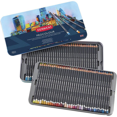 Derwent Procolour Pencil Professional (Assorted) [Tin 72]
