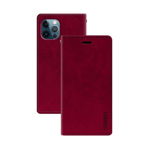 Goospery Bluemoon Diary for iPhone 14 Pro Max - Wine