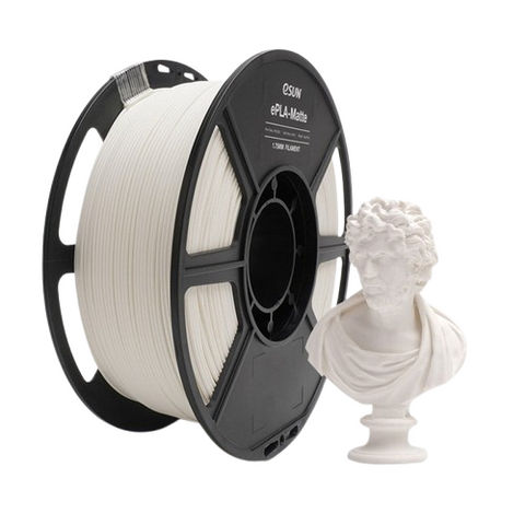 eSun Matte PLA 3D Print Filament 1.75mm 1kg - Milky White