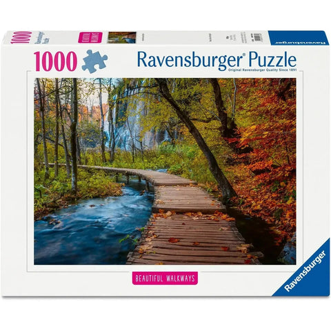 Ravensburger 1000pc Autumnal Forest path Puzzle
