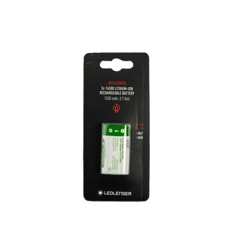 Ledlenser Rechargeable Battery Pack 14500 1550mAh MH7 MH8 iH9R