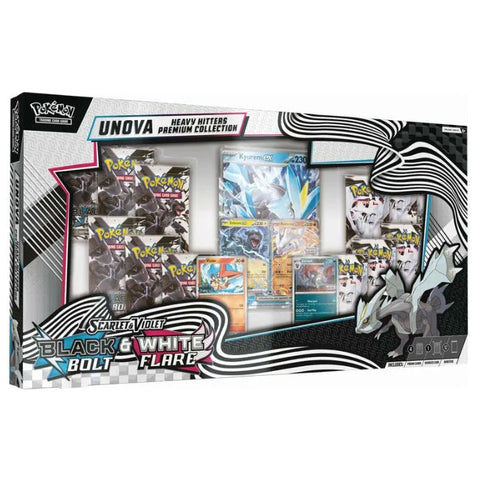Pokemon Black Bolt & White Flare Unova Heavy Hitters Premium Collection