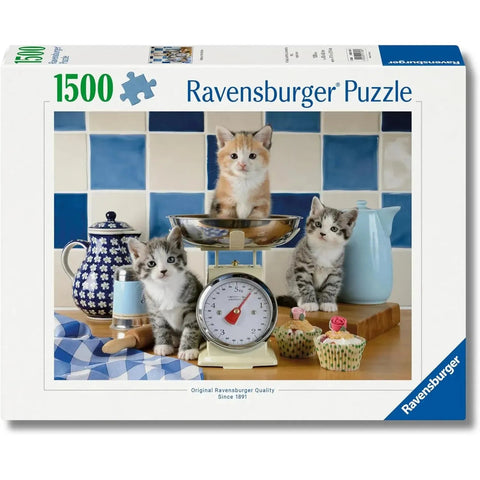 Ravensburger 1500pc Kittens in the Kitchen Puzzle