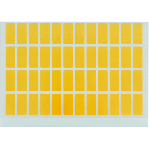Avery 44548 Label Block Colour 19x42mm (Yellow) [Pack 240]