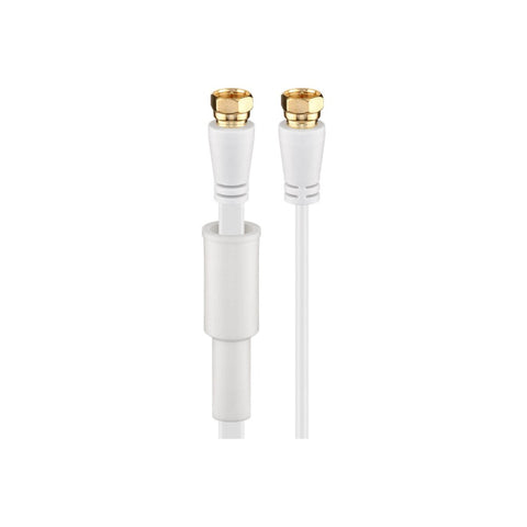 Goobay Flat Antenna Cable (80 dB) Weather Protect (F) 10M