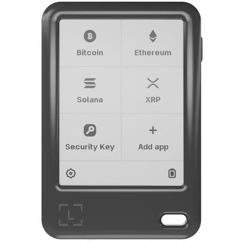 Ledger Nano Gen5 Hardware Wallet with Recovery Key (Jet Black)