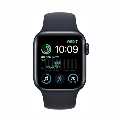 Apple Watch SE 2nd Gen 40mm GPS 100% Battery (Midnight Aluminum) [*Refurbished: As New]