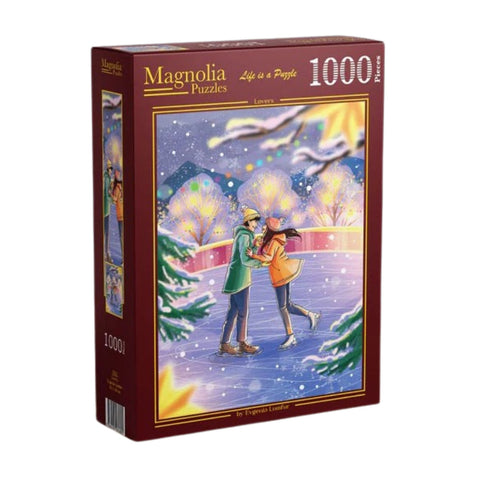Magnolia 1000-Pieces Lovers Evgenia Lumfur Puzzle