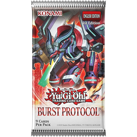 Yu-Gi-Oh! Trading Card Game - Burst Protocol 9 Card Booster Pack