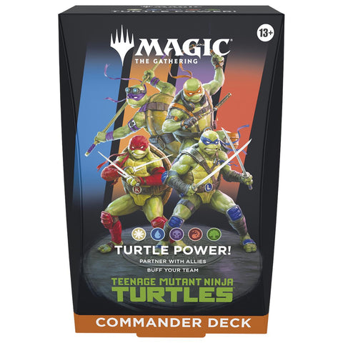 Magic The Gathering Trading Card Game - Teenage Mutant Ninja Turtles Commander Deck