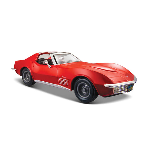 Maisto Licensed 1:24 Scale Chevrolet Corvette Diecast Model Car (Red)