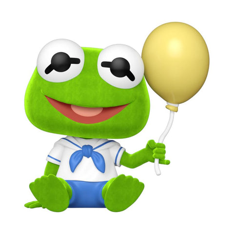 Muppets - Baby Kermit Flocked Pop! Vinyl