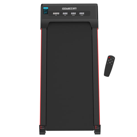 Powertrain K300 Under Desk Treadmill Portable Electric Walking Pad Jogging Machine with Remote Control & LED Display