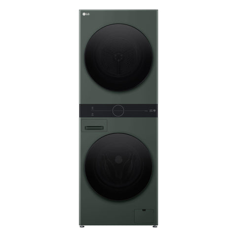 LG WWT-1210FGX WashTower™ 12/10kg Compact All-In-One Stacked Washer Dryer (Forest Green)