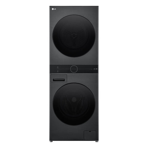 LG WWT-1210BX WashTower™ 12/10kg Compact All-In-One Stacked Washer Dryer (Black)