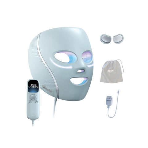 Shark™ CryoGlow™ Cooling + LED Face Mask (Blue Frost)