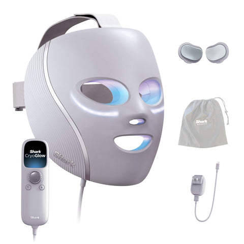 Shark™ CryoGlow™ Cooling + LED Face Mask (Lilac Chill)