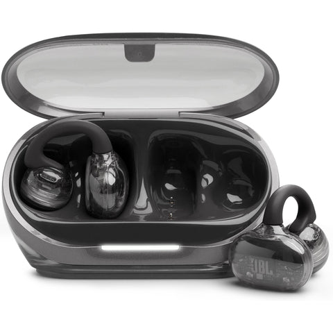 JBL SoundGear Clips TWS Open Ear Buds (Ghost Black)