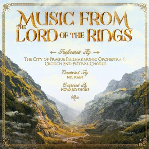 MUSIC FROM THE LORD OF THE RINGS (ORIGINAL SOUNDTRACK) (VINYL)