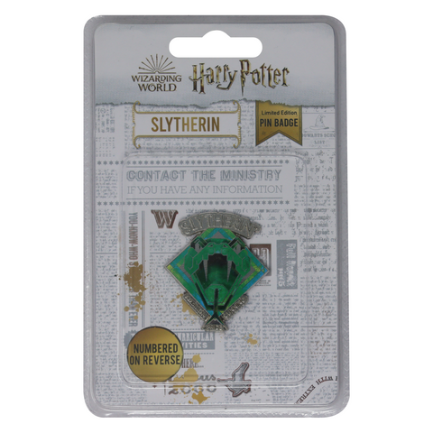 Fanattik Harry Potter Limited Edition Slytherin House Pin Badge
