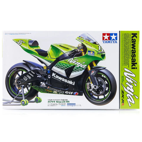 Tamiya 1/12 Kawasaki Ninja ZX-RR Motorcycle Scaled Plastic Model Kit