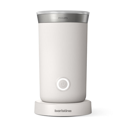 Philips Baristina Hot & Cold Milk Frother (Cloud White)