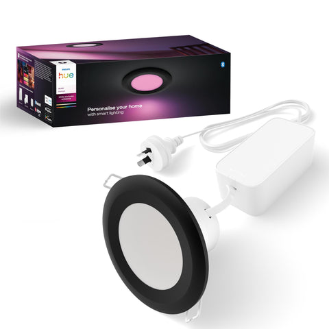 Philips Hue Akari WCA 90mm Down Light with Bluetooth (Black)
