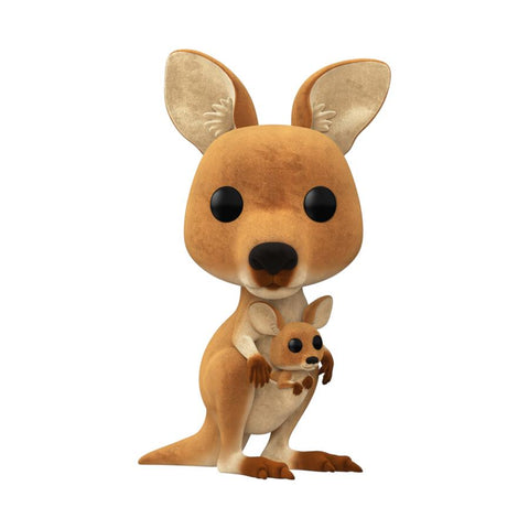 Australian Animals - Kangaroo Flocked Pop! Vinyl