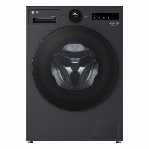 LG WXC101412MB 12kg/8kg 10 Series AI Front Load Washer Dryer Combo (Matte Black)