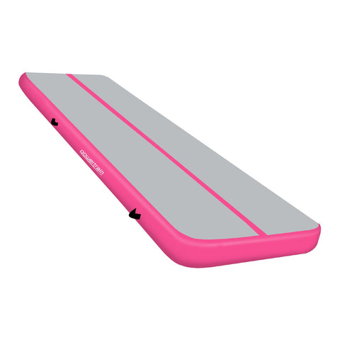 Powertrain 6m Air Track Gymnastics Mat (Grey/Pink)