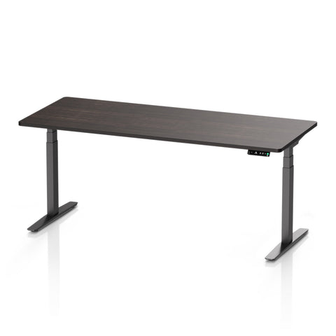 9am HOME Pesk Dual Motors Melamine Home Office Electric Standing Desk - (Dark Oak Top)(1800*750mm)
