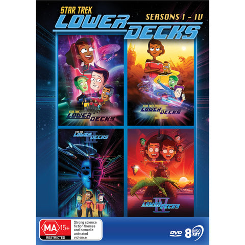 Star Trek: Lower Decks - Seasons 1-4