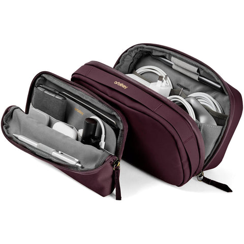 Orbitkey 2-in-1 Tech Pouch (Plum)