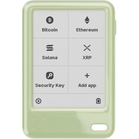 Ledger Nano Gen5 Hardware Wallet with Recovery Key (Matcha Green)